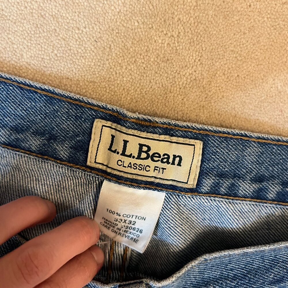 LL Bean Vintage Distressed Jeans